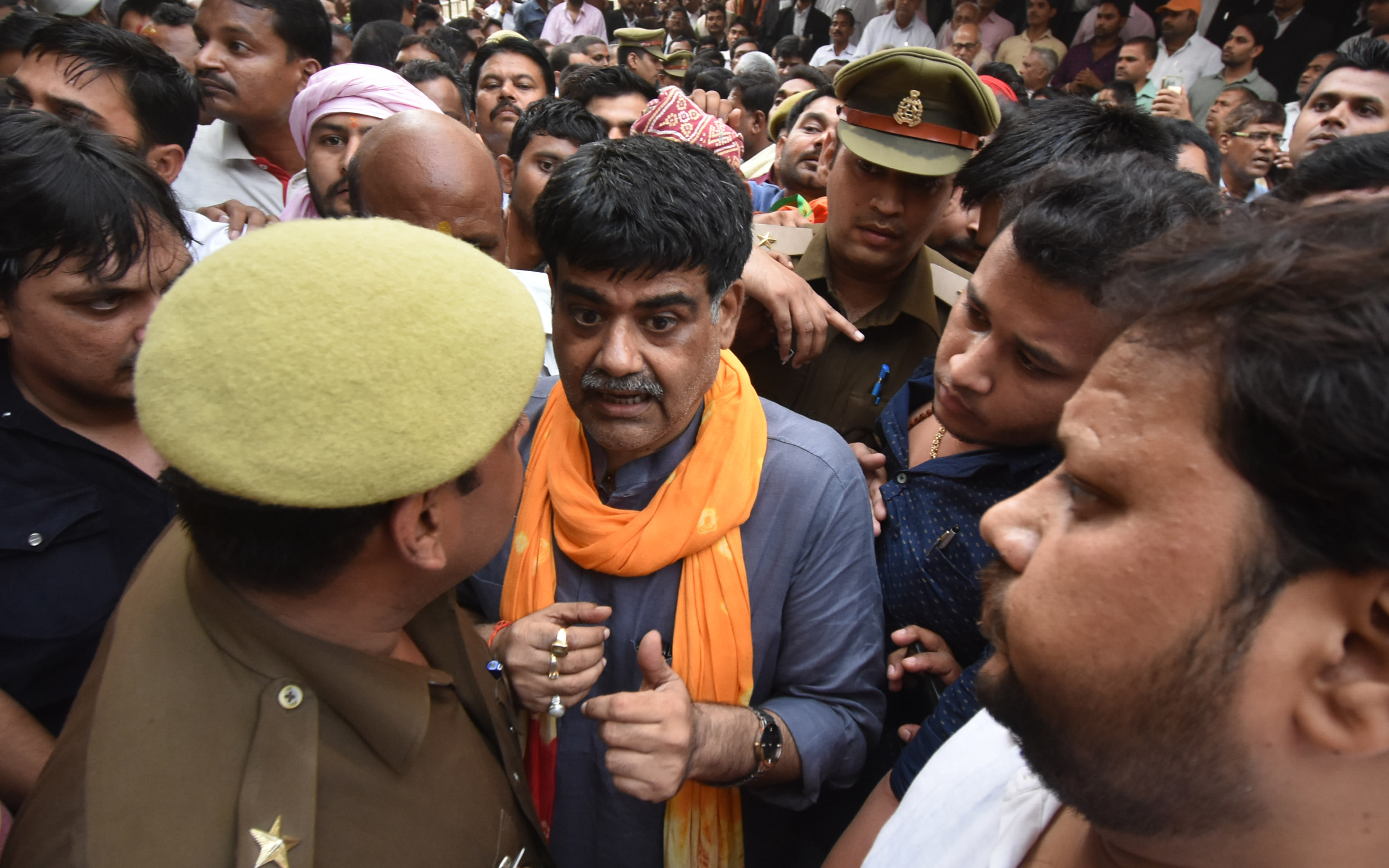 Jawahar Pandit massacre: Courtroom turning into a camp, bus force seen everywhere