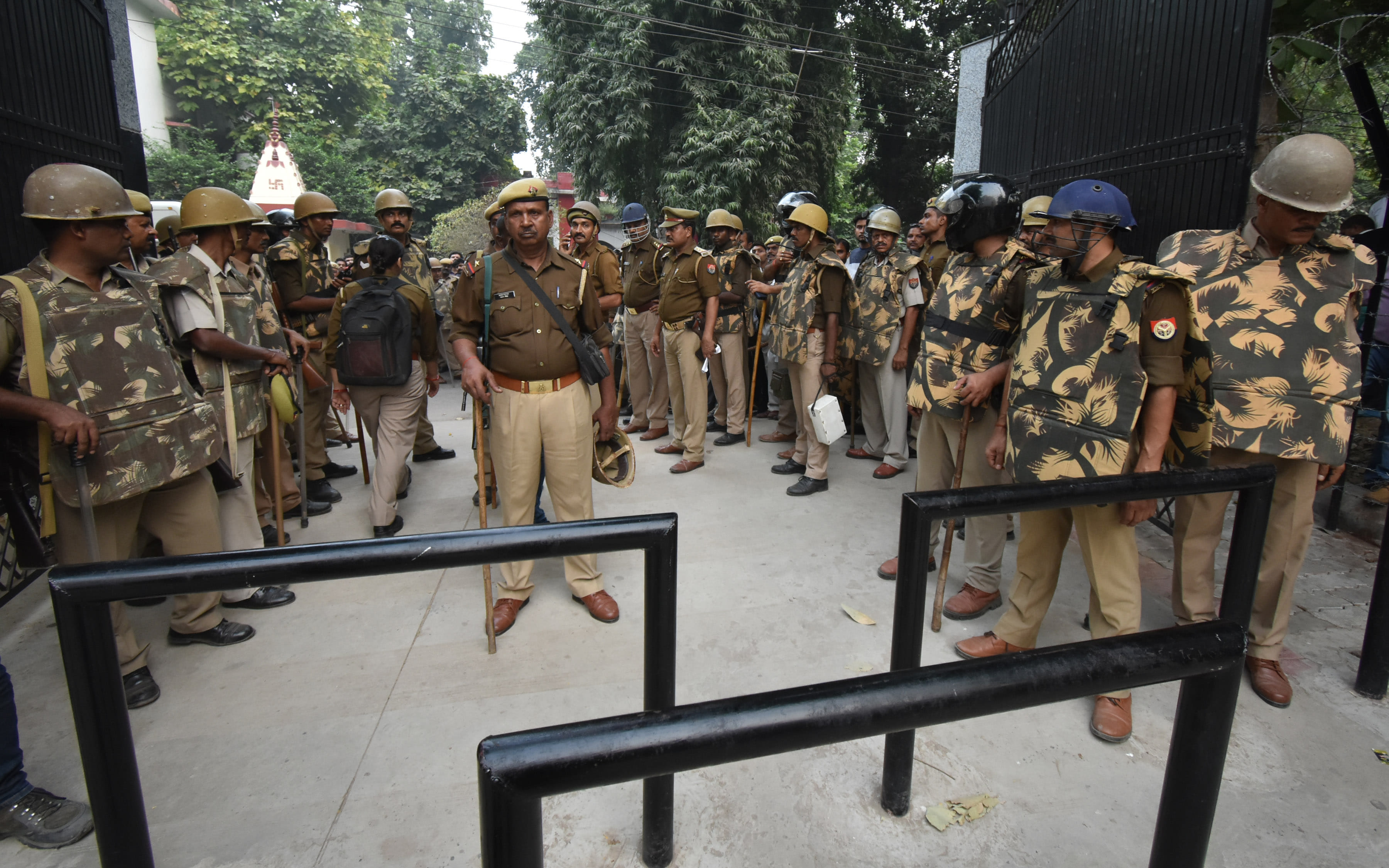 Jawahar Pandit massacre: Courtroom turning into a camp, bus force seen everywhere