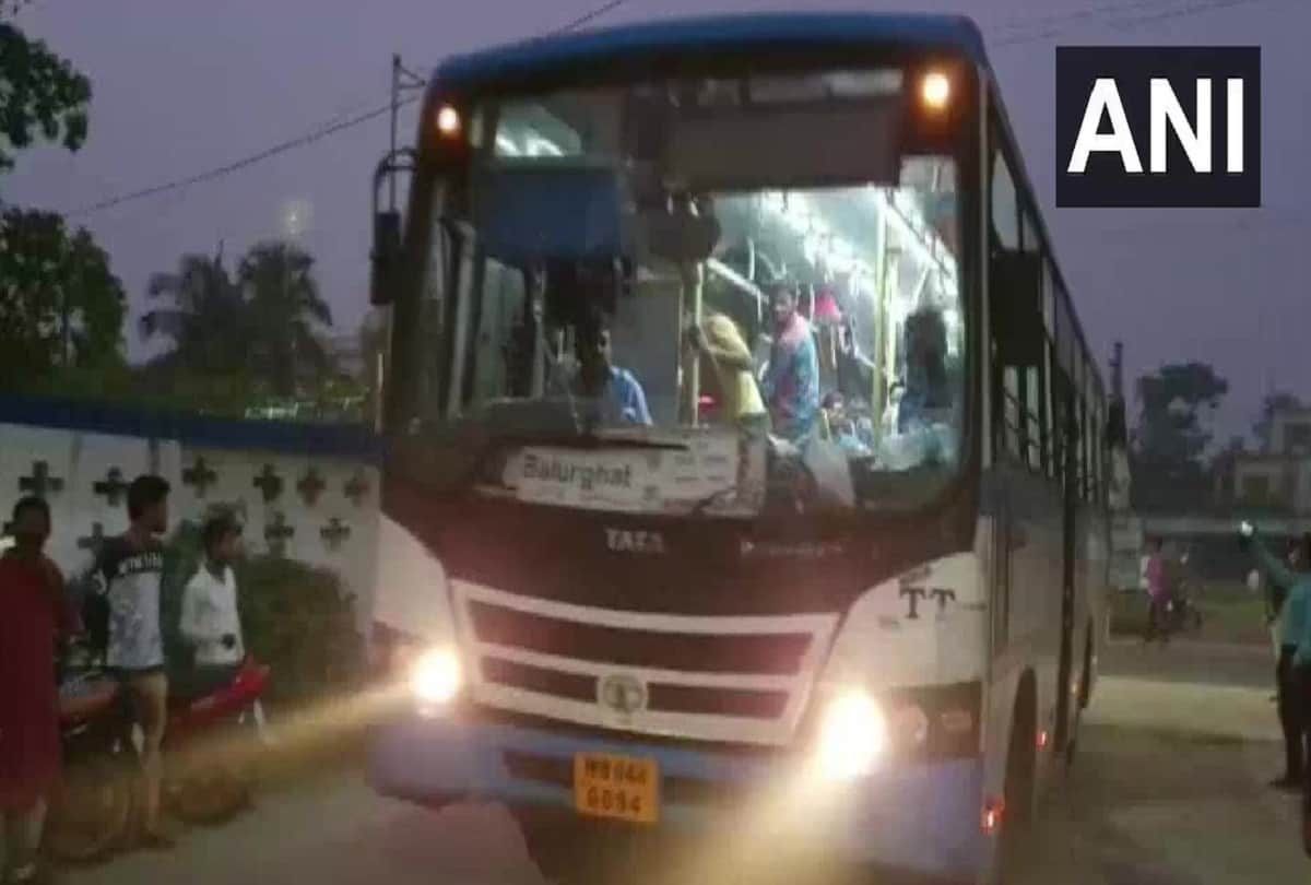 West Bengal 138 labourers return from Jammu Kashmir to kolkata, see photos