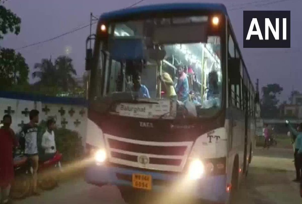 West Bengal 138 labourers return from Jammu Kashmir to kolkata, see photos