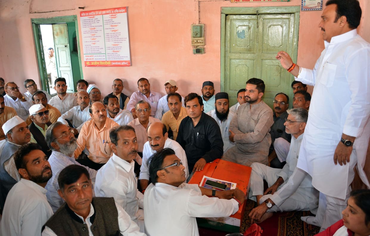 Congress state general secretary Virendra Singh Guddu