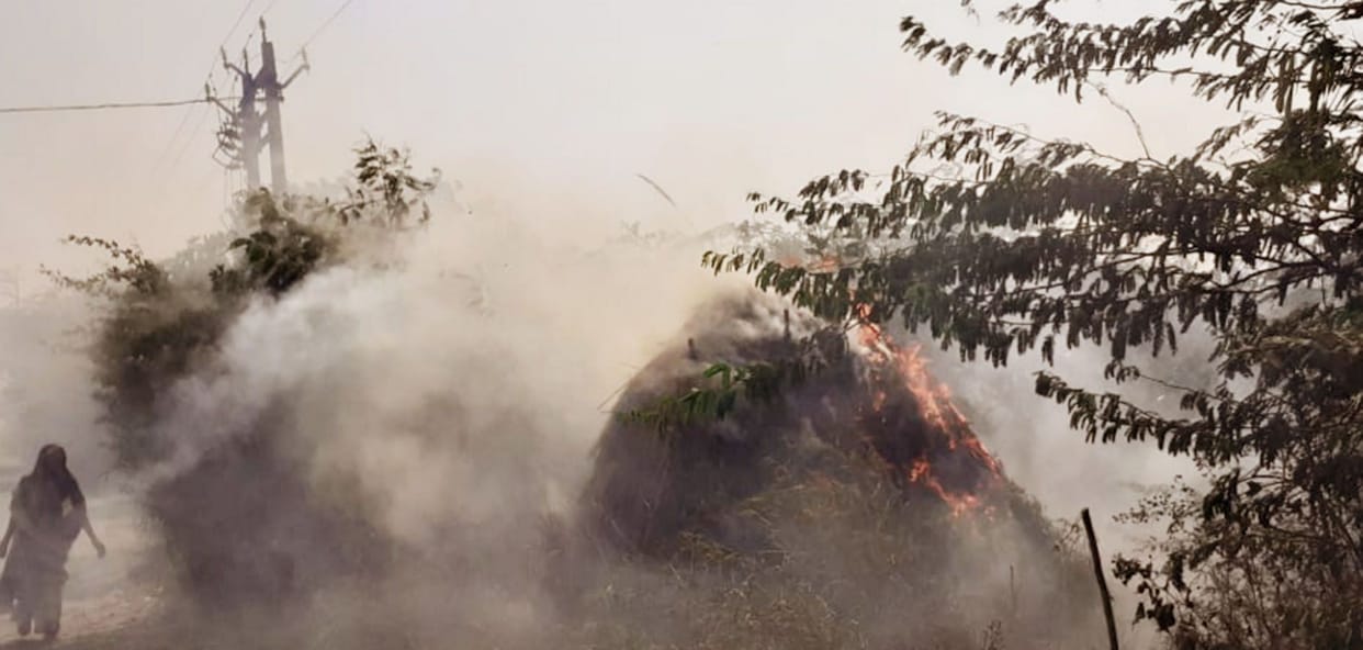 Fierce fighting in kasganj