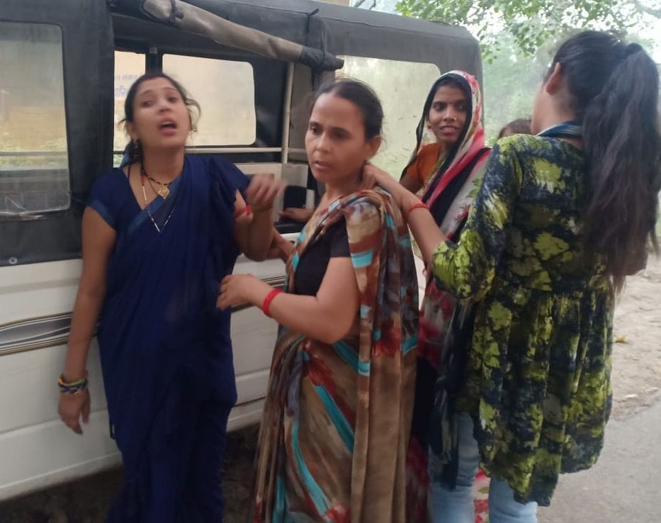health worker died in road accident