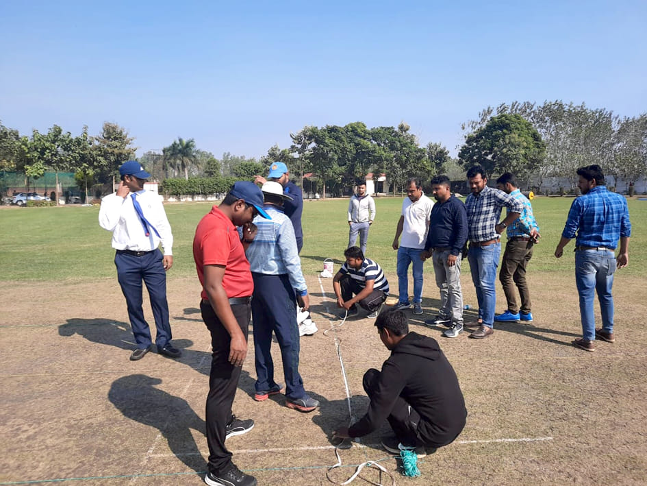 Groomed ground, cricket teams of UP and Chhattisgarh will clash from today