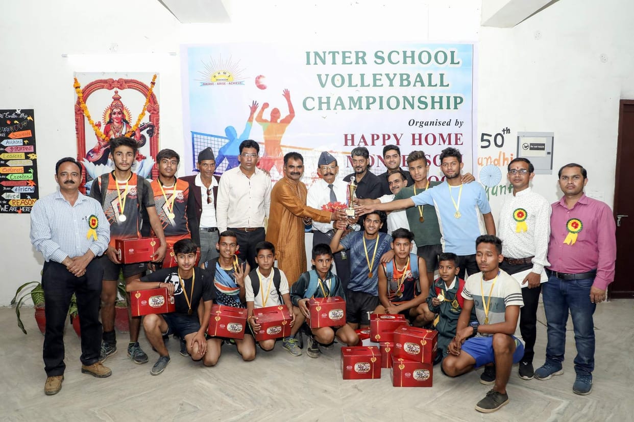 Mother Merikal won the competition in Bhagirathi School and Girls
