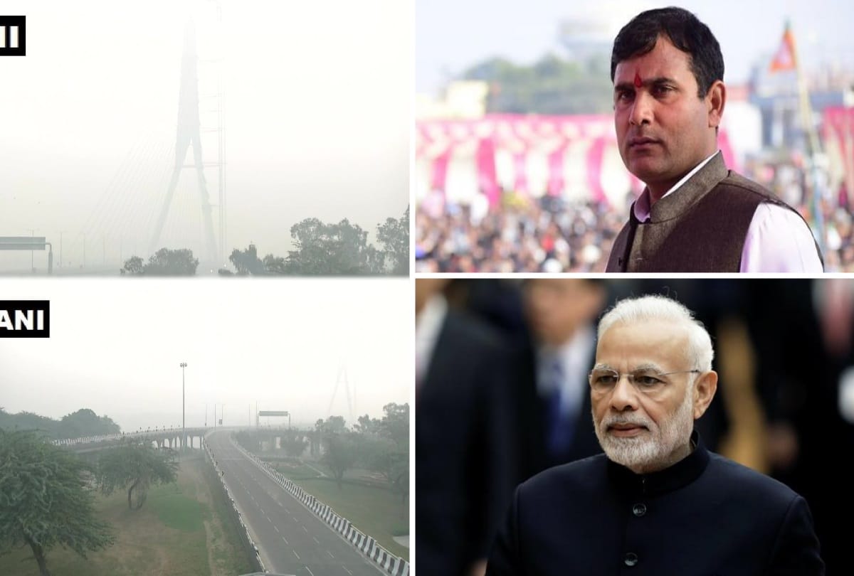 Ghaziabad loni bjp mla nand kishor gurjar write PM modi with air force help induce artificial rain