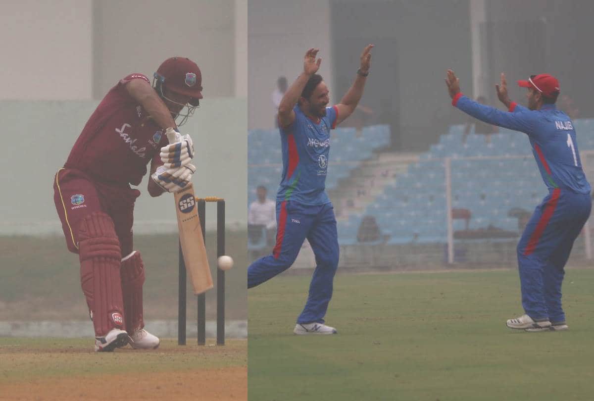 Afghanistan cricket team defeated west indies team in practice match
