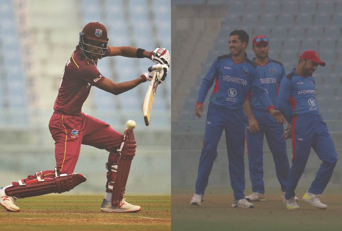 Afghanistan cricket team defeated west indies team in practice match