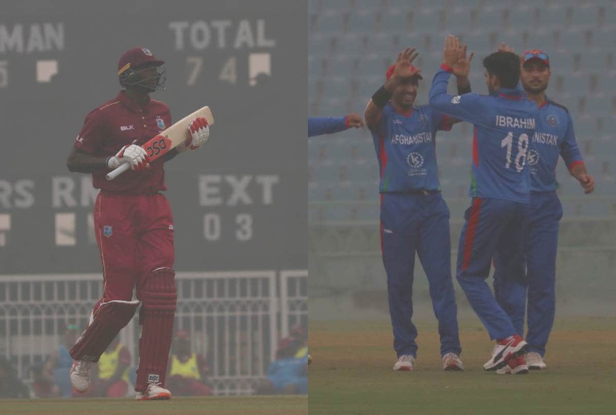 Afghanistan cricket team defeated west indies team in practice match