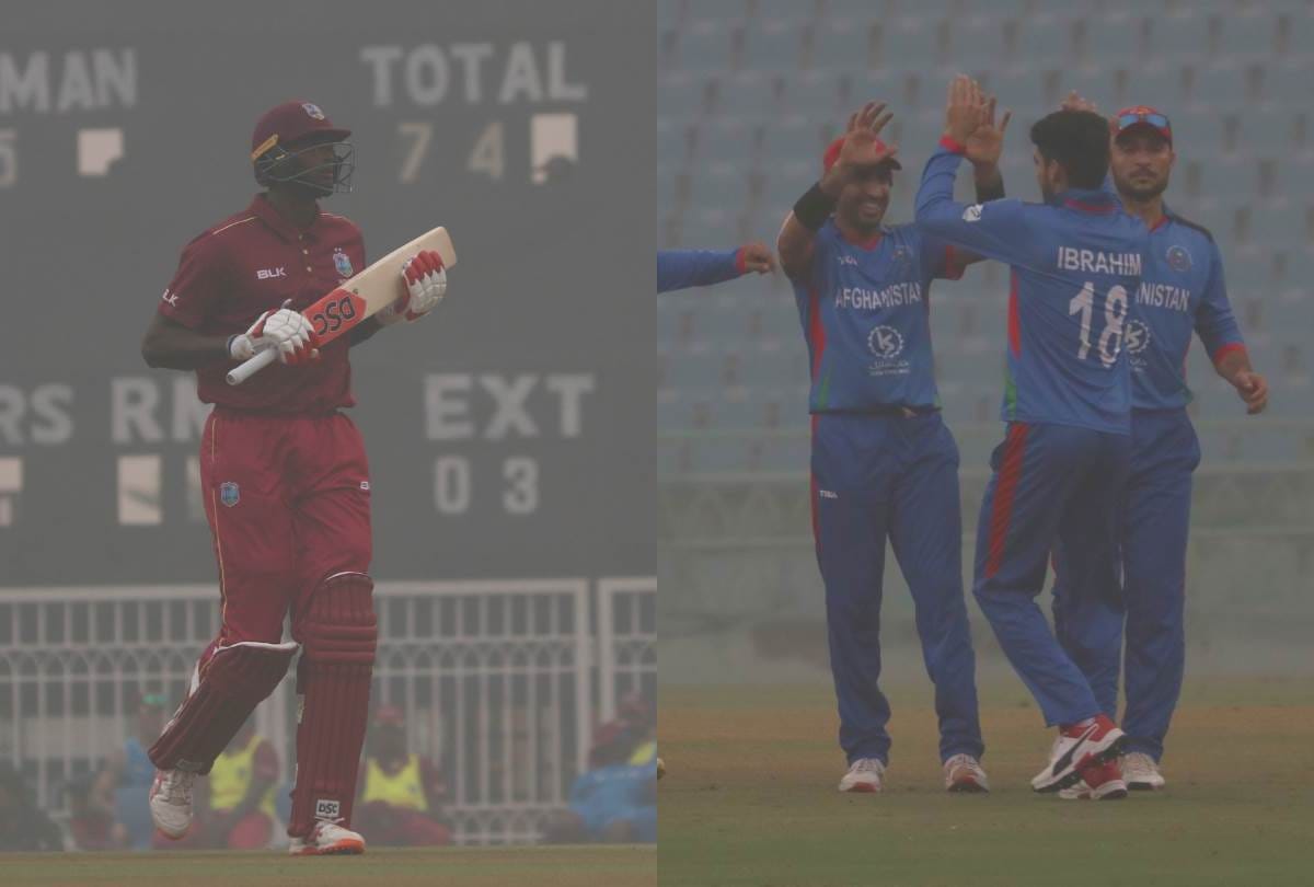 Afghanistan cricket team defeated west indies team in practice match