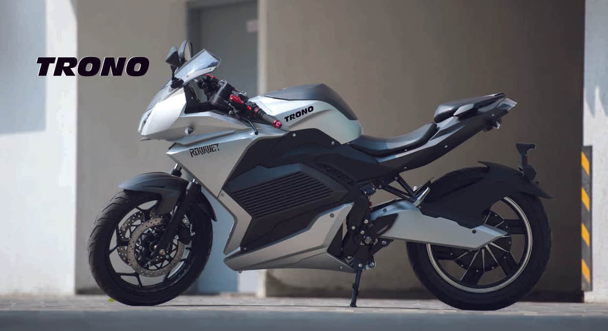 Revolt RV 400 rival Rowwet mobile launch Tron electric bike in India with 12 mins fast charging