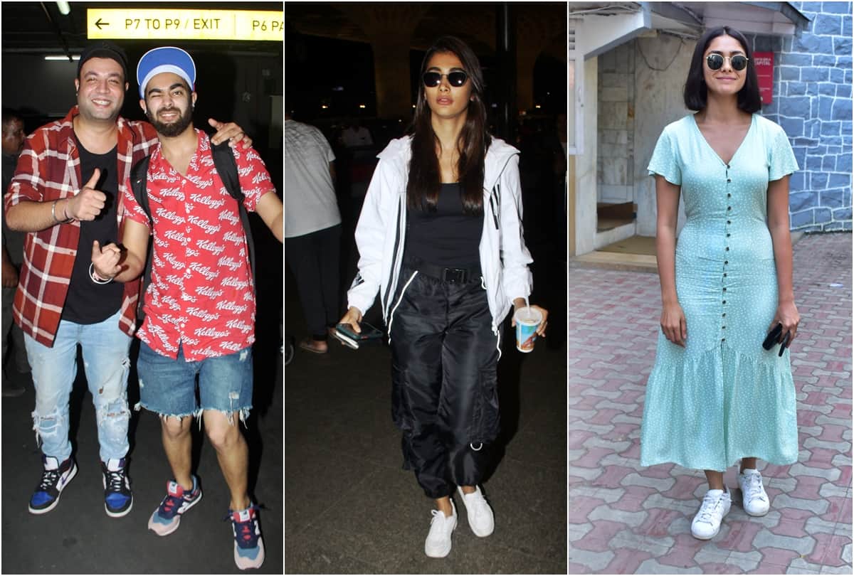Spotted Pooja Arjun Janhvi Kriti Mrunal marjaavaan Tara pagalpanti Rishi Tiger Pati Patni Aur Woh