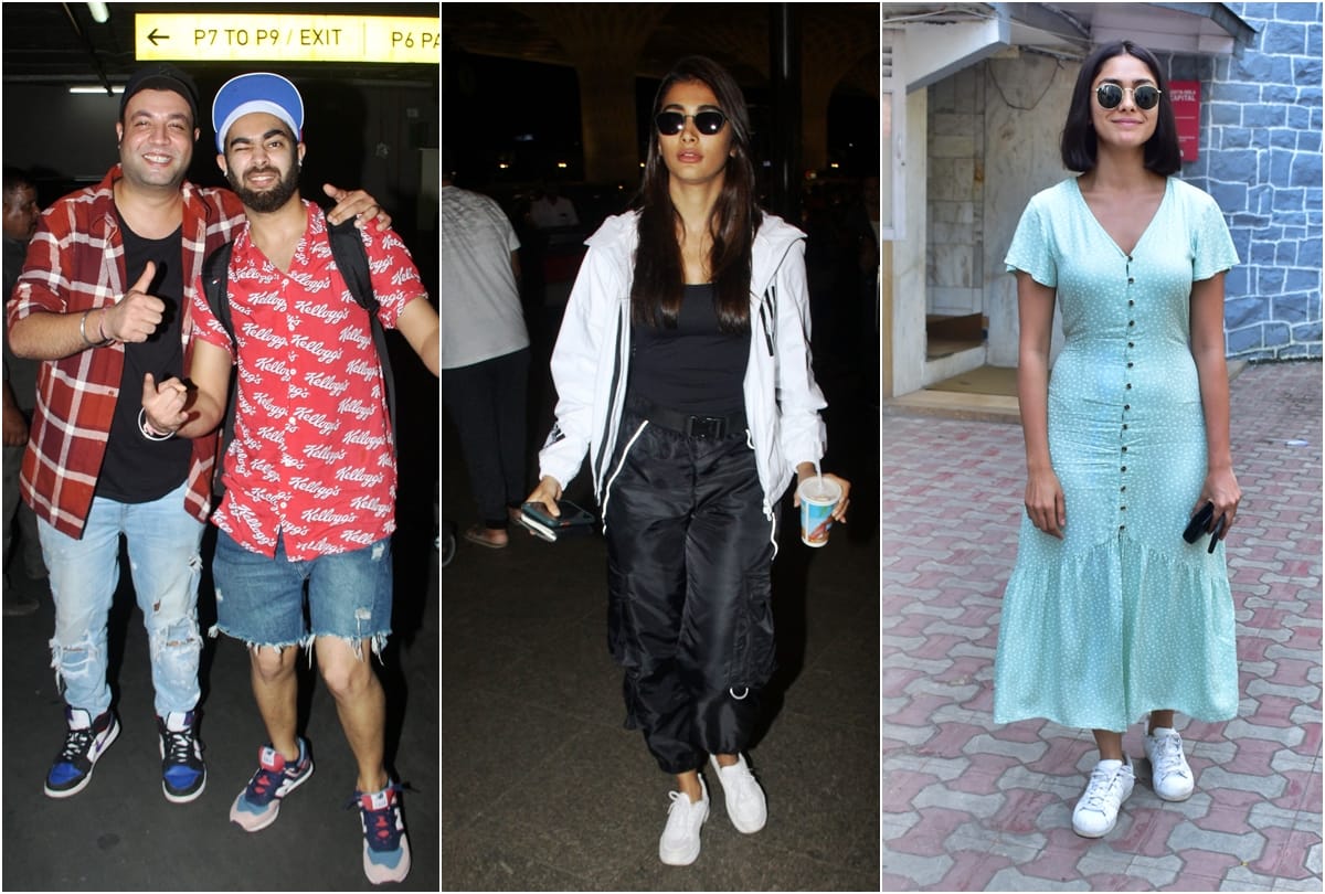 Spotted Pooja Arjun Janhvi Kriti Mrunal marjaavaan Tara pagalpanti Rishi Tiger Pati Patni Aur Woh