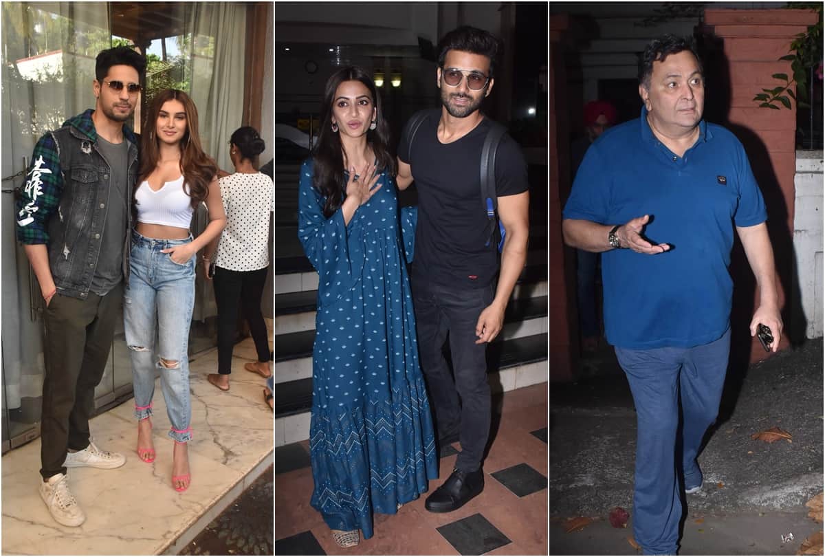 Spotted Pooja Arjun Janhvi Kriti Mrunal marjaavaan Tara pagalpanti Rishi Tiger Pati Patni Aur Woh