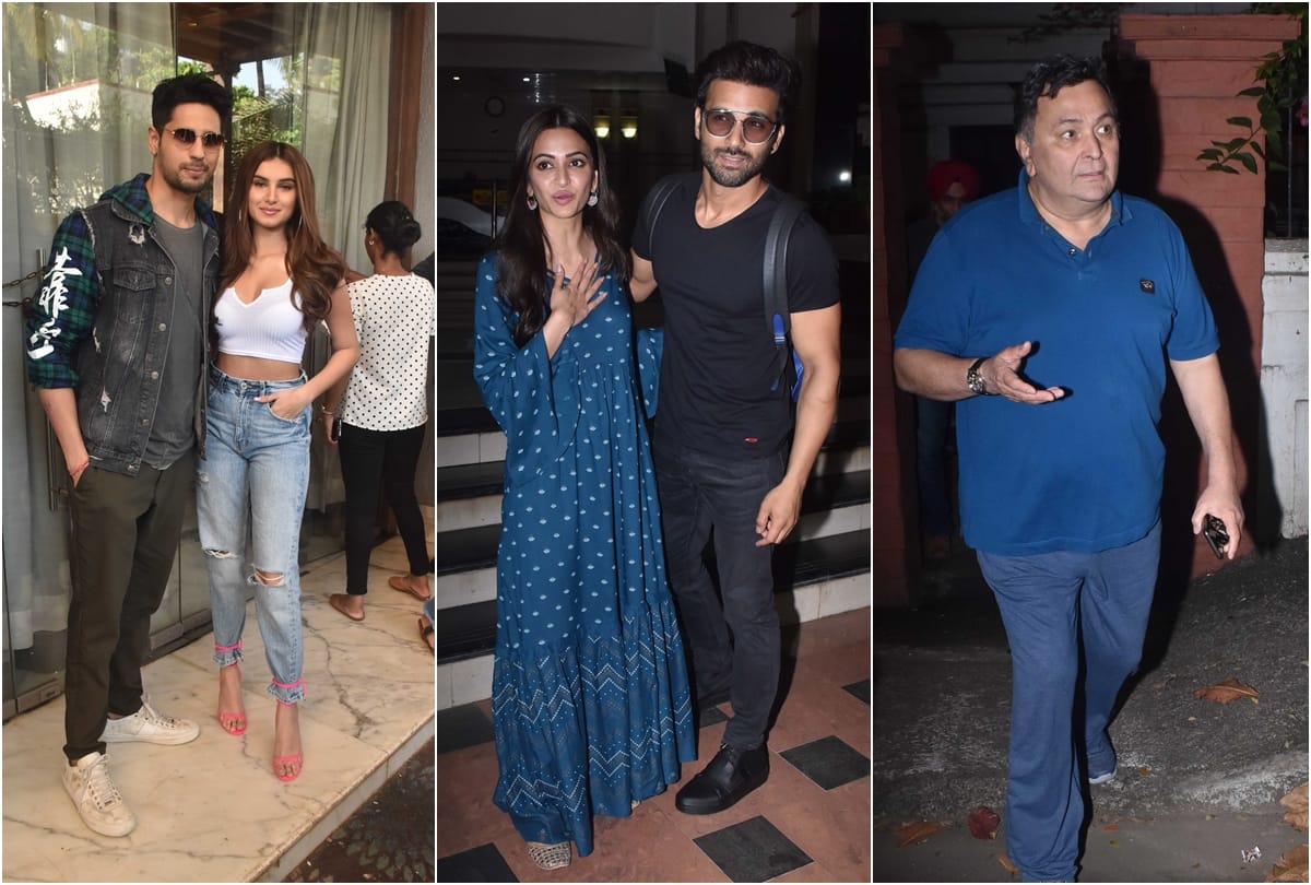 Spotted Pooja Arjun Janhvi Kriti Mrunal marjaavaan Tara pagalpanti Rishi Tiger Pati Patni Aur Woh