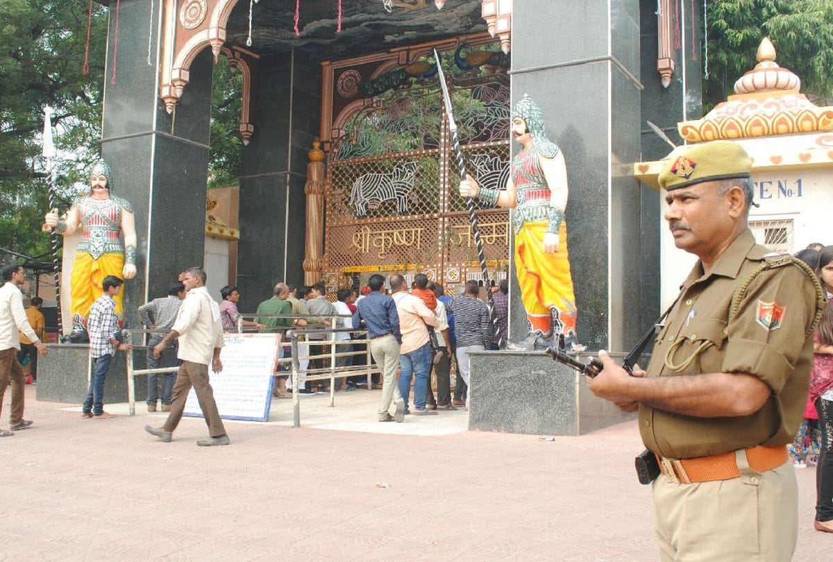 Number of devotees reduced in mathura vrindavan due to CAA Protests