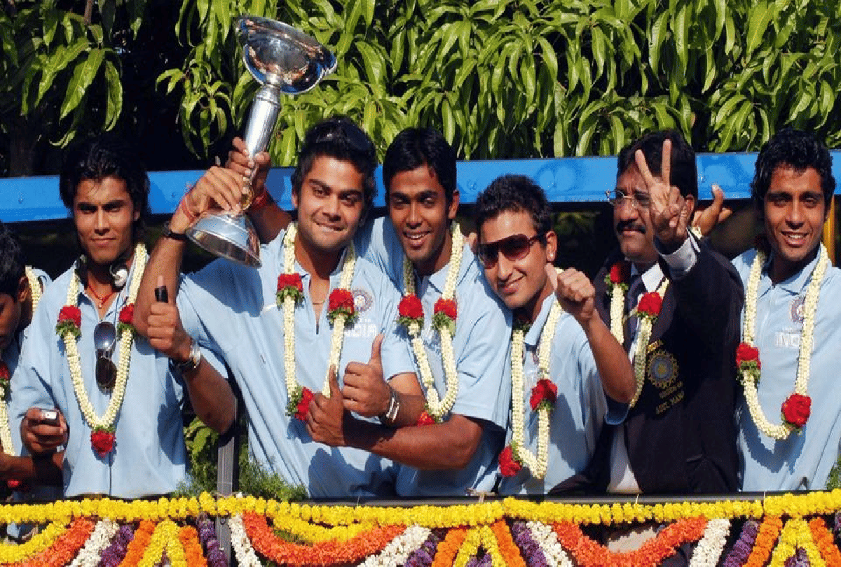 Where is Virat Kohli lead 2008 Under 19 cricket world cup team