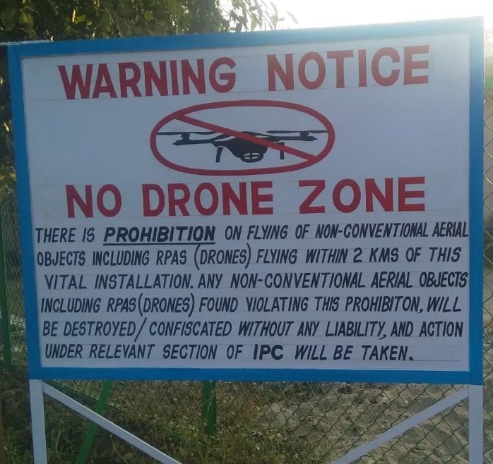 Ban on flying drones within two km radius of Lohiahead Power House