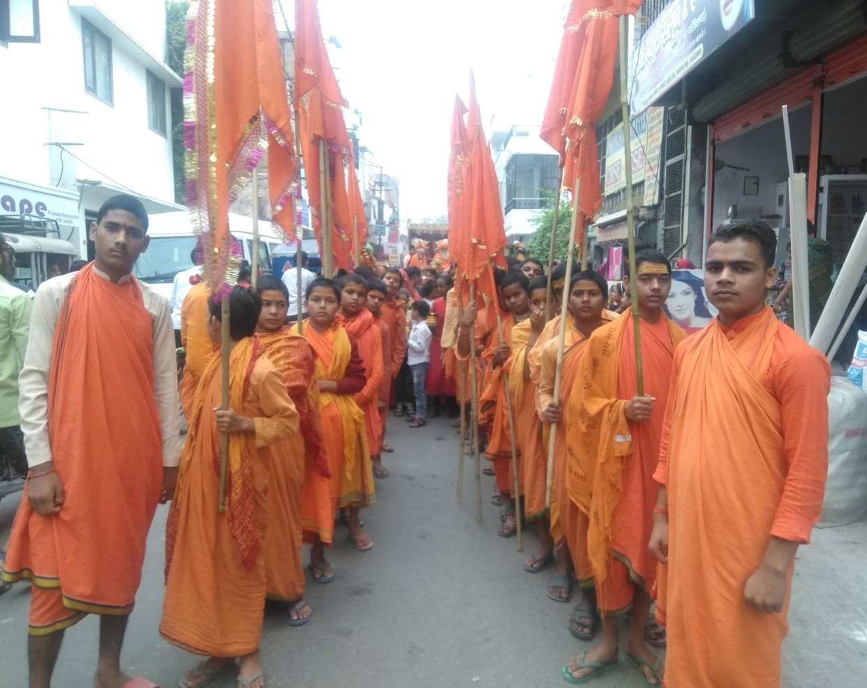 Grand Kalash Yatra with Varun Poojan