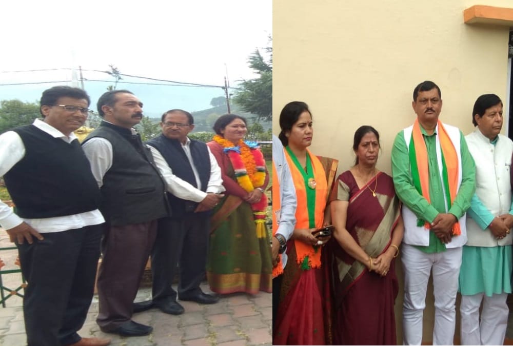 Pithoragarh assembly by election 2019 Congress Candidate Anju lunthi Nomination