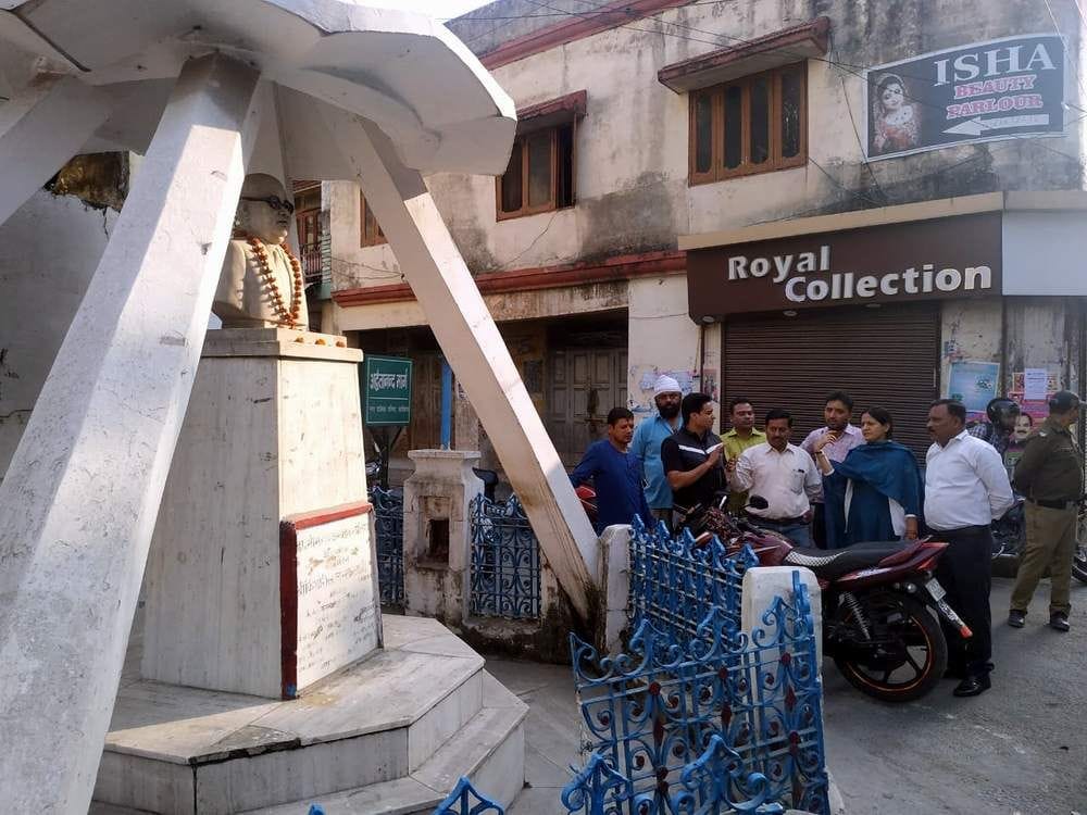 Municipal corporation will beautify Ambedkar Chowk