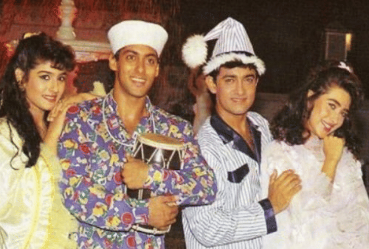 raveena tanon reveals Aamir Khan and Salman Khan were not talking each other during Andaz Apna Apna