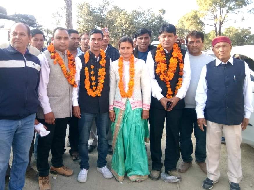BJP waved in Nainidanda block