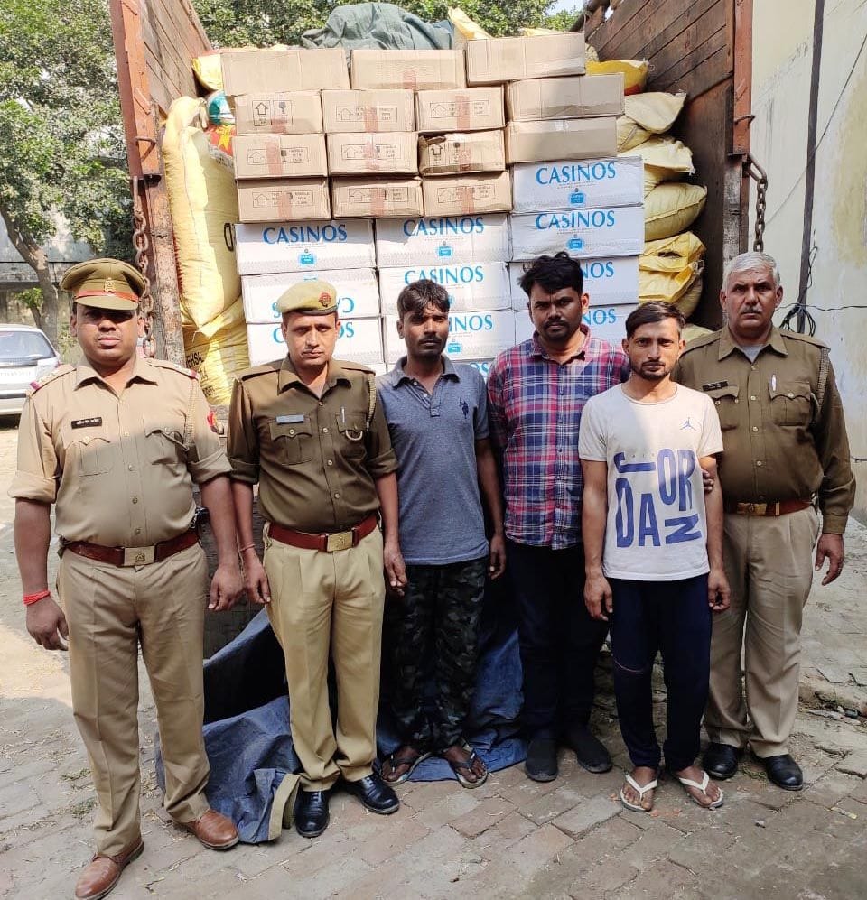 One crore illegal liquor recovered in 24 hours, five smugglers arrested