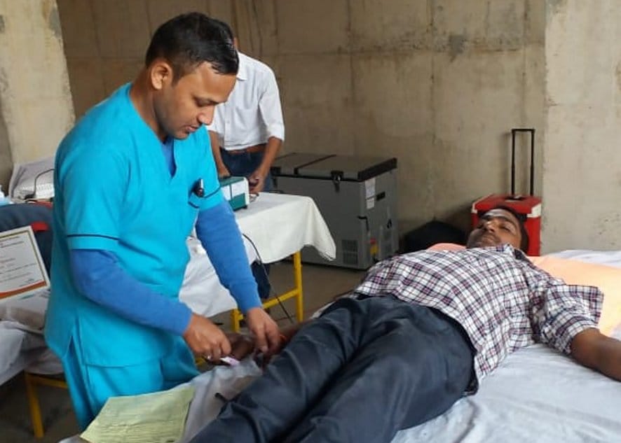 Sikh society donated 98 units of blood