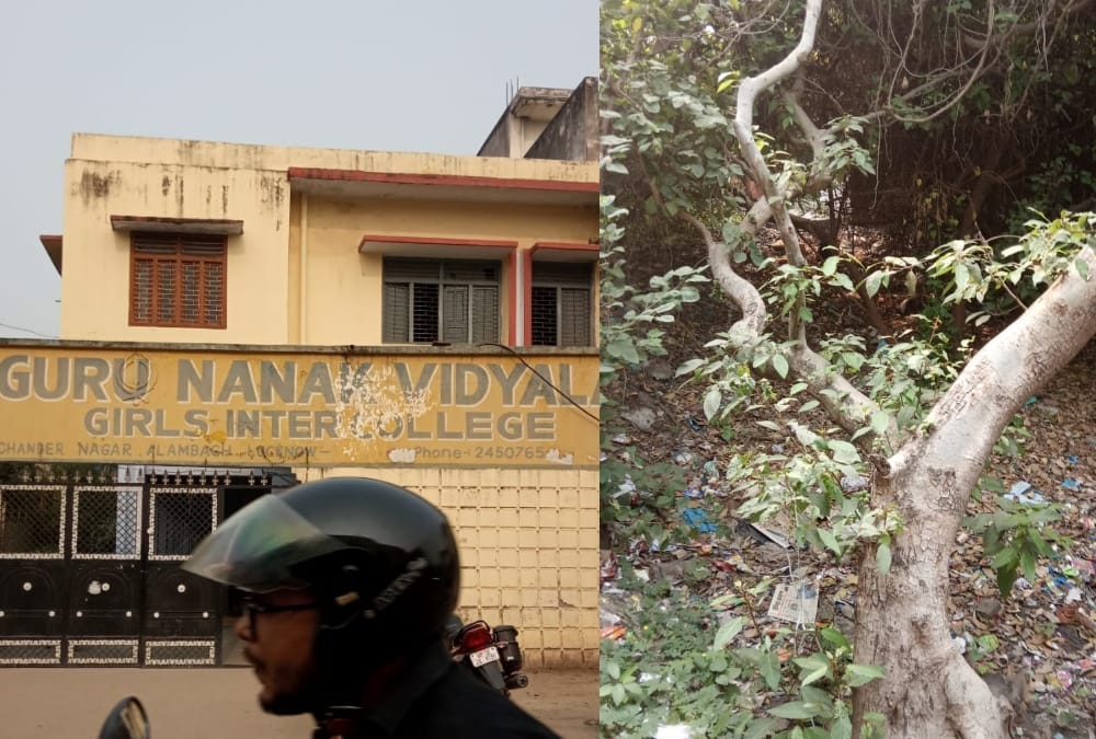 Terror of snakes in Guru Nanak Girls Inter College in Lucknow.