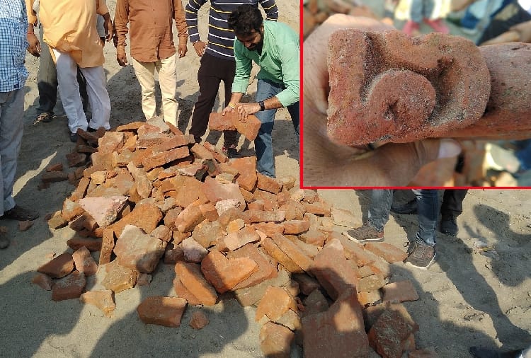 Ancient sculptures found in Karnal of Haryana