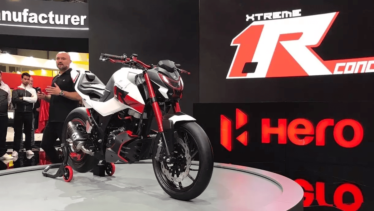 Hero motocorp showcased Hero Xtreme 1R concept at EICMA 2019 milan motorcycle show