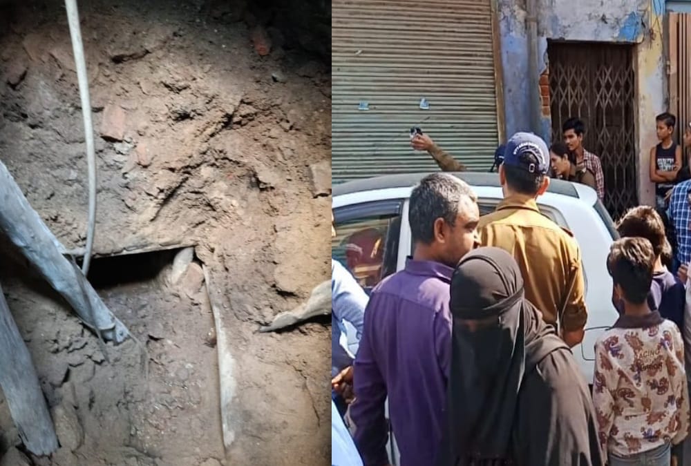 Woman Digging her House for Gold and khazana after Tantrik told in haridwar 