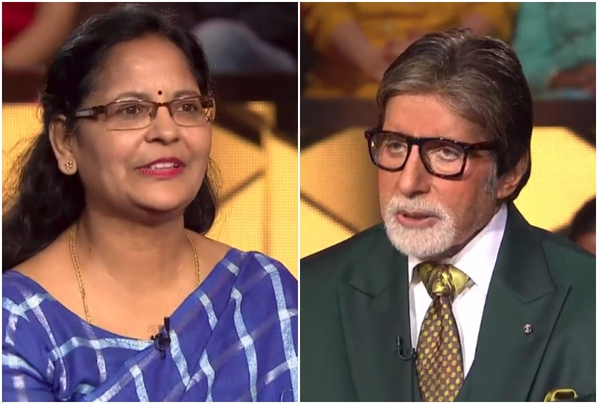 kbc 11 amitabh bachchan show sapna badaya from uttar pradesh pratapgarh