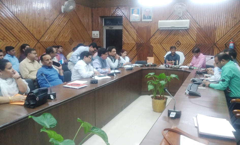 Officers' salary stopped due to negligence in disposal of complaints
