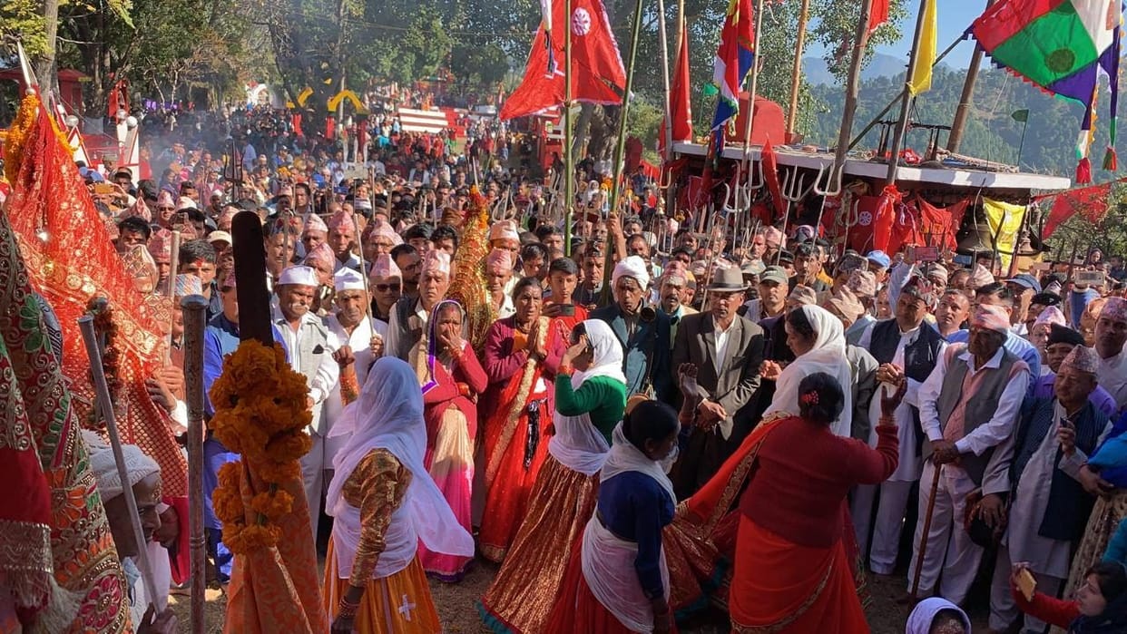 maan tripura sundaree ke darshan