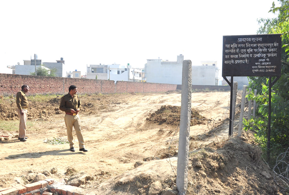 Uproar over dispute over cremation ground