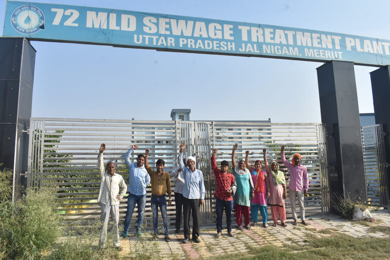 seawage treatment plant closed from last 36 hours