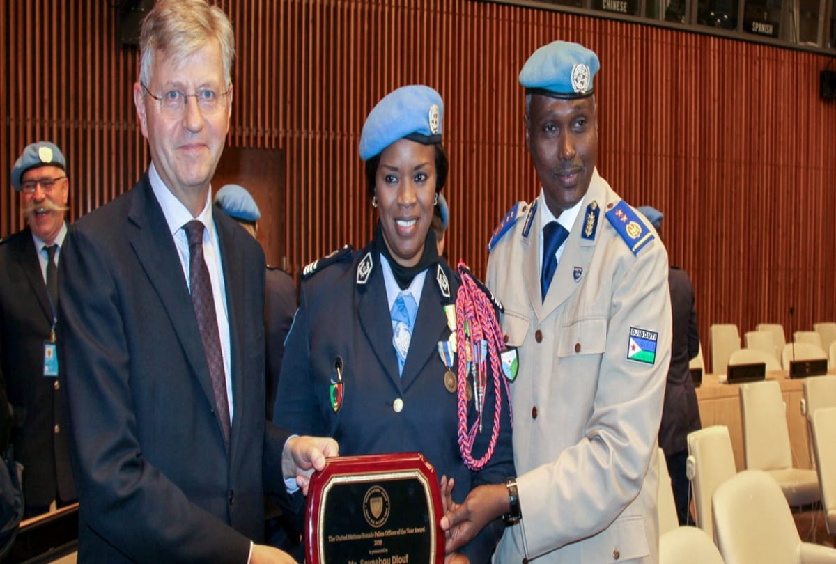 Woman police officer awarded to raise voice for vulnerable