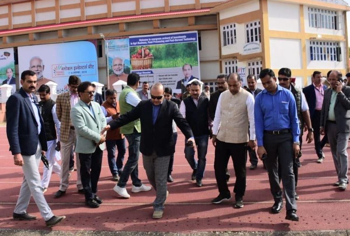 Investor meet in dharamshala delegates entry gates security