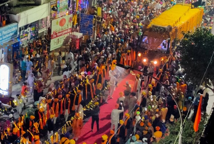 550th Prakash Parv: International Nagar Kirtan reached at Sultanpur Lodhi