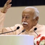 आरएसएस प्रमुख मोहन भागवत।