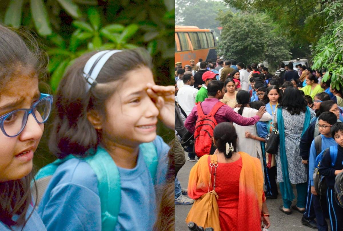 Bus hit scooty, women died and her son safe