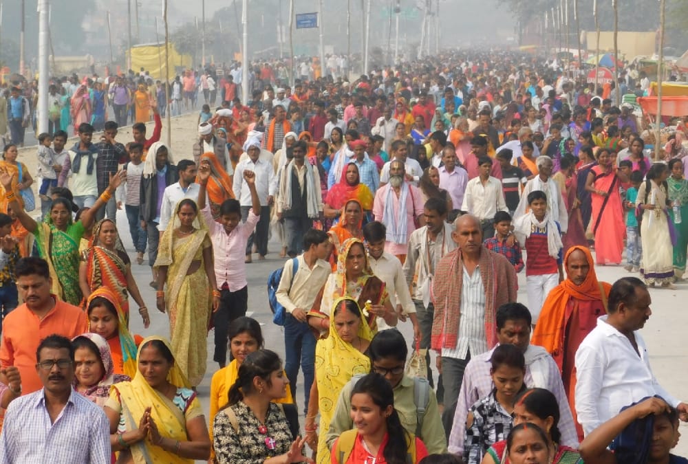 Panchkosi parikrama complete in Ayodhya.