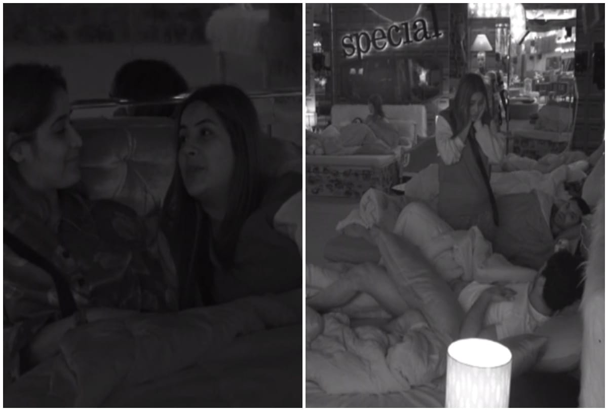 Bigg Boss 13 when Shehnaz Kaur Gill going to Siddharth Shukla he got scared