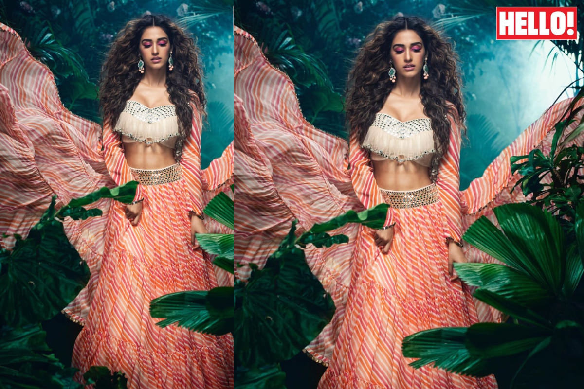 disha patani beautiful photoshoot for hello india magazine in abhinav mishra