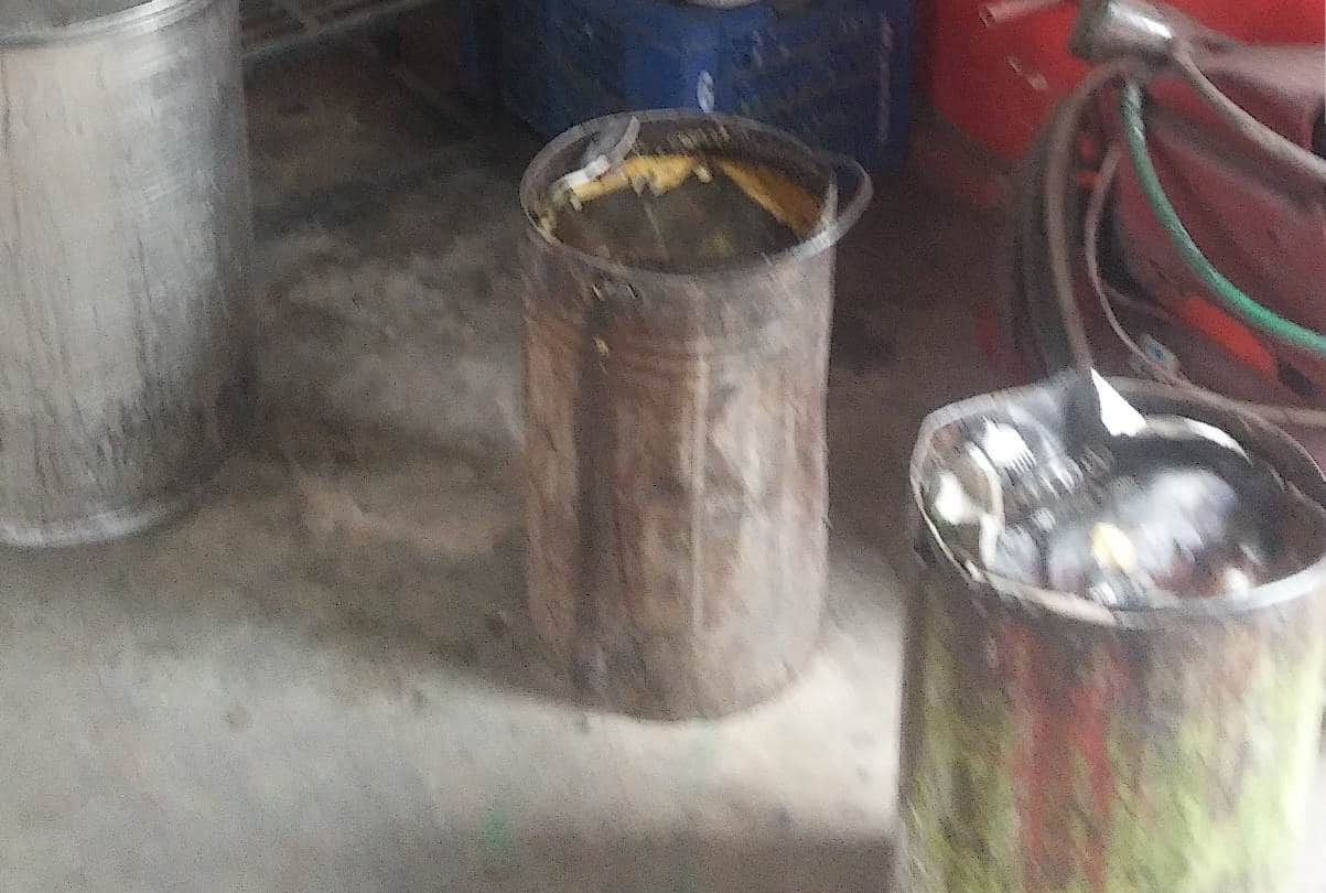 compost is being made from stale food and peels in KGMU