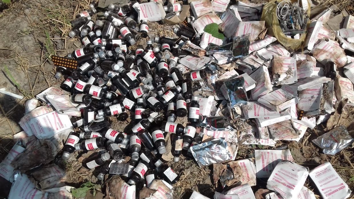 Negligence: Medicines for poor people thrown in wells