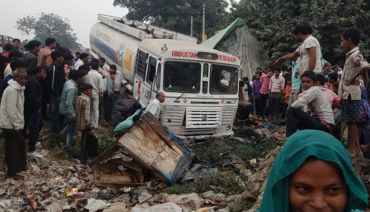 tanker ruined six people, 2 died
