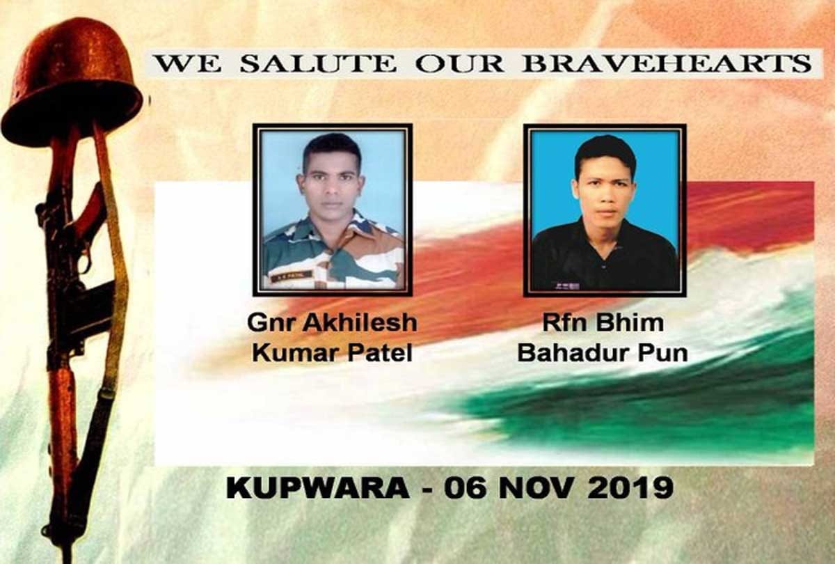 Painful road accident in Kupwara in Jammu Kashmir, two soldiers martyred